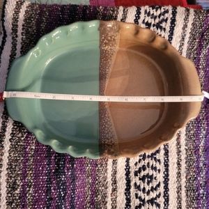 Clay in motion handcrafted ceramic baker dish
